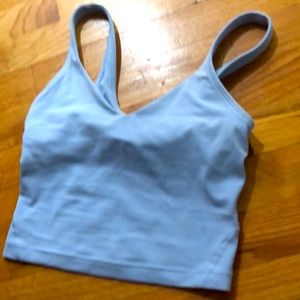Lululemon align top ice blue (size 0)